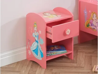 Disney Princess 1 Drawer Bedside Table