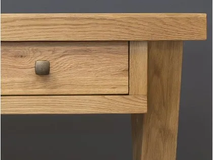 Honey B X Range 2 Drawer Oak Wooden Console Table (Assembled)