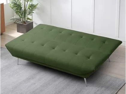 Limelight Astrid Olive Green Fabric Sofa Bed