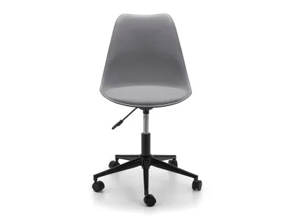Julian Bowen Erika Grey Moulded Office Chair