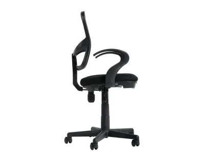 Seconique Clifton Black Office Chair