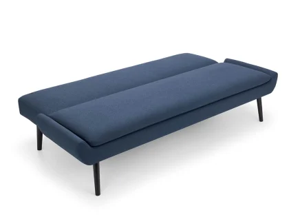 Julian Bowen Gaudi Blue Linen Sofa Bed