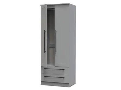 Welcome Beverley 2 Door 2 Drawer Tall Double Wardrobe (Assembled)