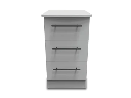 Welcome Beverley 3 Drawer Bedside Table (Assembled)