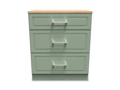 Welcome Kent 3 Drawer Deep Chest of Drawers (Assembled)