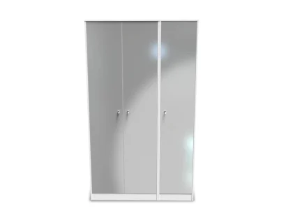 Welcome Padstow 3 Door Tall Triple Wardrobe (Assembled)