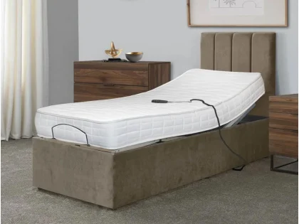 Flexisleep Memory Extra Firm Electric Adjustable 3ft6 Large Single Bed