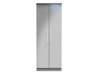 Welcome Worcester 2 Door Tall Double Wardrobe (Assembled)