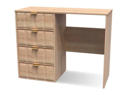 Welcome Cube Single Pedestal Dressing Table (Assembled)