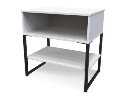 Welcome Diego Open Midi Bedside Table (Assembled)