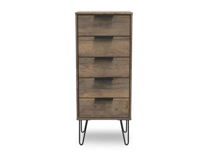 Welcome Hong Kong 5 Drawer Tall Narrow Chest of Drawers (Assembled)