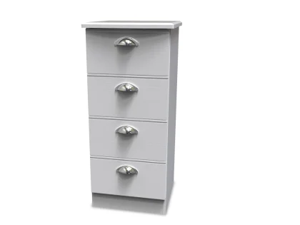 Welcome Victoria 4 Drawer Bedside Table (Assembled)