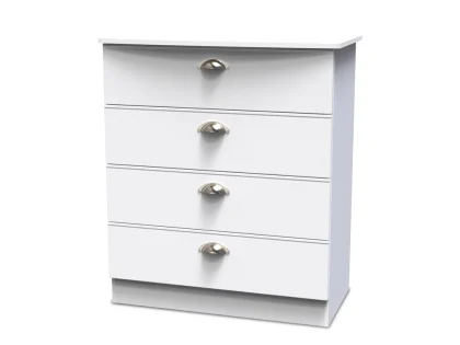 Welcome Victoria 4 Drawer Chest of Drawers (Assembled)