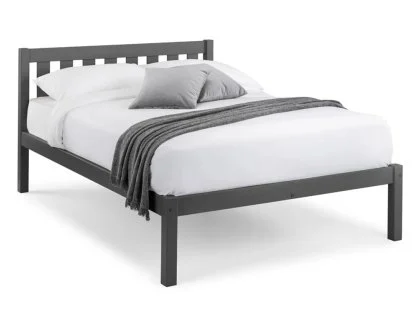 Julian Bowen Luna Anthracite Grey Wooden Bed Frame Julian Bowen Luna Anthracite Grey Wooden Bed Frame