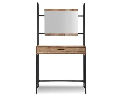 LPD Hoxton Rustic Dressing Table and Mirror