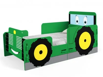Kidsaw Green Tractor Junior Bed Frame