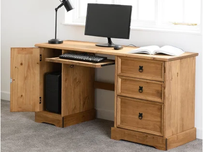 Seconique Corona Computer Pine Wooden Desk