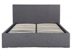 GFW GFW Ascot 5ft King Size Grey Fabric Ottoman Bed Frame