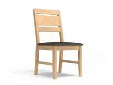 Archers Archers Oslo Light Oak and Grey Wooden Dining Chair
