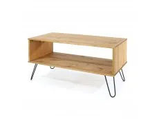 Core Products Core Augusta Waxed Pine Open Coffee Table