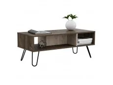 Core Products Core Nevada Smoked Oak and Grey Oak Effect Coffee Table