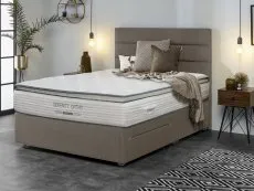 ASC ASC Serenity Ortho Pocket 1000 Pillowtop 6ft Super King Size Lunar Divan Bed