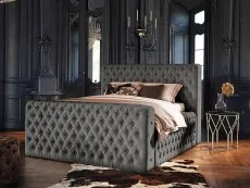 ASC ASC Kensington 6ft Super King Size Fabric Bed Frame