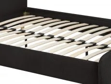 Birlea Furniture & Beds Birlea Otley 5ft King Size Charcoal Upholstered Boucle Fabric Bed Frame