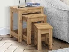 Birlea Furniture & Beds Birlea Compton Oak Nest of Tables