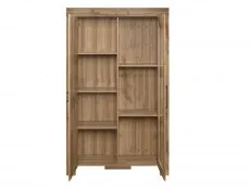 Birlea Furniture & Beds Birlea Compton Oak 2 Door Display Cabinet