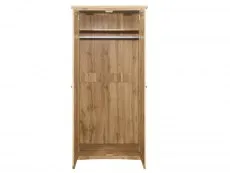 Birlea Furniture & Beds Birlea Hampstead Oak 2 Door Double Wardrobe