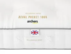 Millbrook Beds Millbrook Regal Pocket 1000 5ft King Size Mattress