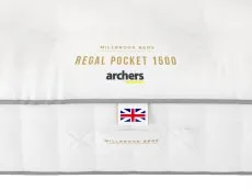 Millbrook Beds Millbrook Regal Pocket 1500 4ft Small Double Mattress