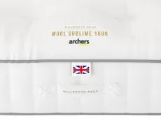 Millbrook Beds Millbrook Wool Sublime Ortho Pocket 1000 3ft Single Mattress