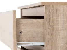 Seconique Seconique Malvern Sonoma Oak 4 Piece Bedroom Furniture Package