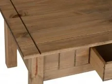 Seconique Seconique Panama Waxed Pine 1 Drawer Coffee Table