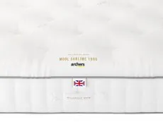 Millbrook Beds Millbrook Wool Sublime Ortho Pocket 1000 6ft Super King Size Divan Bed