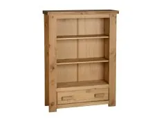 Seconique Seconique Tortilla Waxed Pine 1 Drawer Bookcase
