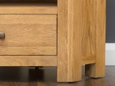 Honey B Honey B X Range 1 Drawer Oak Wooden Corner TV Cabinet (Assembled)