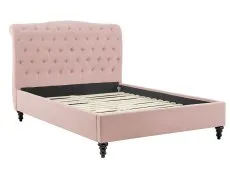 Limelight  Limelight Rosa 4ft6 Double Pink Fabric Bed Frame