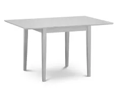 Julian Bowen Rufford 80cm Grey Extending Dining Table