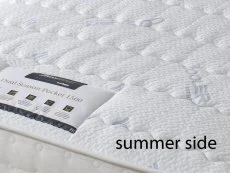 Flexisleep Dual Season Pocket 1500 3ft6 Adjustable Bed Large Single Mattress