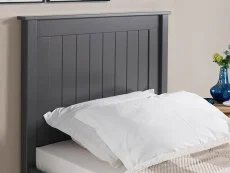 Limelight  Limelight Taurus 3ft Single Dark Grey Wooden Bed Frame (Low Footend)