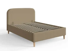 GFW GFW Florence 4ft6 Double Mushroom Boucle Fabric Ottoman Bed Frame