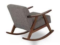 Seconique Seconique Kendra Grey Fabric Rocking Chair