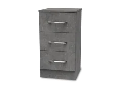 Welcome Welcome Avon 3 Drawer Bedside Table (Assembled)