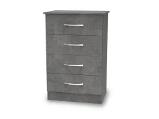 Welcome Welcome Avon 4 Drawer Midi Chest of Drawers (Assembled)