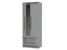 Welcome Welcome Beverley 2 Door 2 Drawer Tall Double Wardrobe (Assembled)