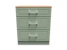 Welcome Welcome Kent 3 Drawer Deep Chest of Drawers (Assembled)