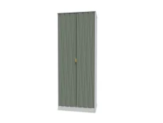 Welcome Welcome Las Vegas 2 Door Tall Double Wardrobe (Assembled)